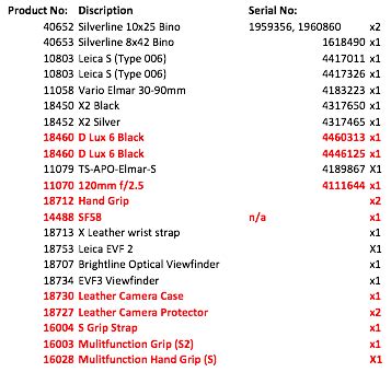 stolen equipment serial number search